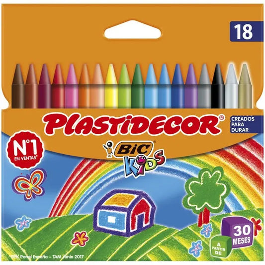 Cera Plastidecor 18 und Bic libreriadavinci