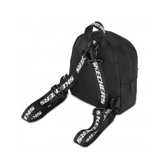 Mochila de paseo negra skechers libreriadavinci